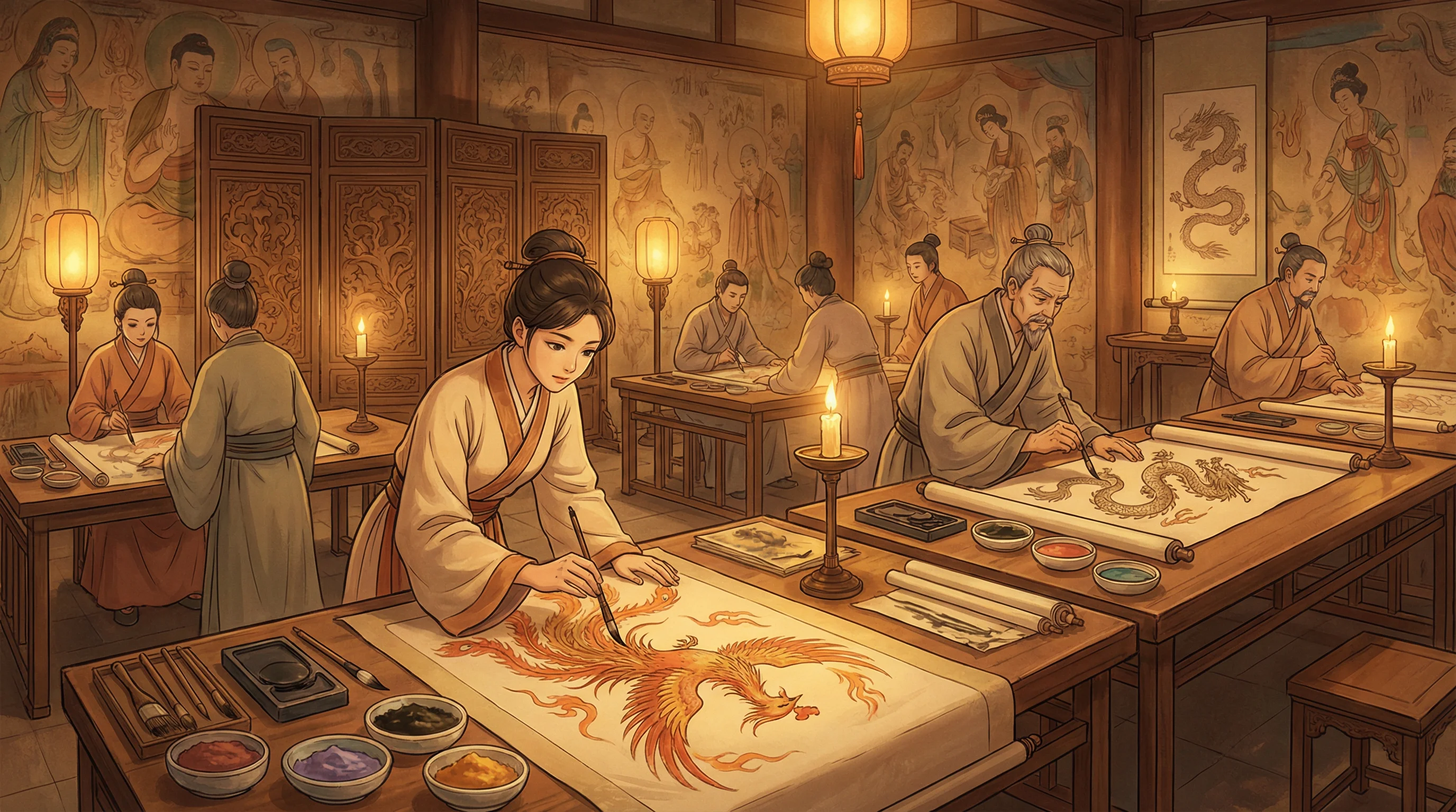 画师入驻 - 龙八夷百度云 国风动漫画师